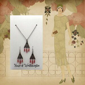 Handcrafted Necklace & Earrings Set